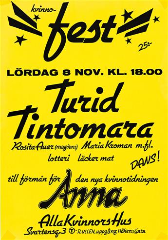 [FEMINISM] [Swedish Feminist and Womens Rights Posters].